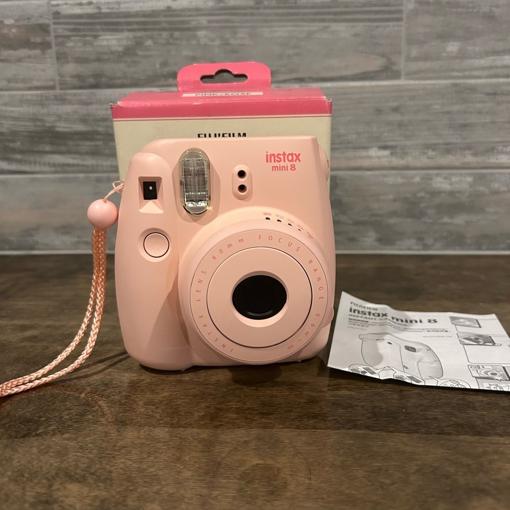 Fujifilm Instax Mini 8 Blush Pink Camera
